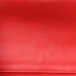 Lambskin Quilted Mini Rectangular Flap Red - Image 10