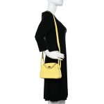 Taurillon Clemence Mini Lindy 20 Lime - Image 2