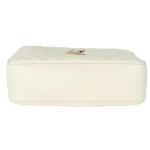 Saint Laurent Crema Soft Chevron Quilted Leather Lou Camera Bag - Image 7