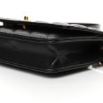 Caviar Quilted Twist Your Buttons Wallet On Chain WOC Black - Image 11