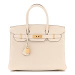 Togo Birkin 30 Craie（Golden Lock）