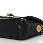 CHANEL Caviar Quilted Mini Twist Your Buttons Flap Black - Image 5