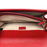 Pebbled Calfskin Small Dionysus Shoulder Bag Red - Image 7