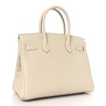 Togo Birkin 30 Craie（Silver Lock） - Image 3