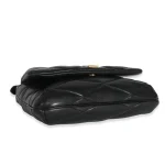 Saint Laurent Black Quilted Lambskin Le 57 Hobo - Image 4