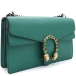 i Green Leather Small Dionysus Shoulder bag - Image 3