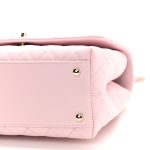 Caviar Quilted Small Coco Handle Flap Light Pink - Image 7