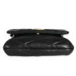 Saint Laurent Black Quilted Lambskin Le 57 Hobo - Image 7