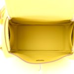 Taurillon Clemence Mini Lindy 20 Lime - Image 6