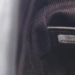 Caviar Chevron Quilted Small Coco Handle Flap Dark Grey - Image 7