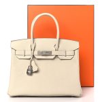 Togo Birkin 30 Craie（Silver Lock） - Image 7