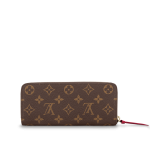 Monogram Canvas Clemence Wallet M60742 Fuchsia - Image 4