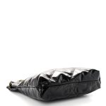 Glazed Calfskin Quilted Small Chanel 22 Black - Image 4