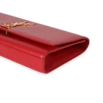 Saint Laurent Red Smooth Calfskin Cassandre Clutch - Image 5