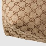 Gucci Giglio Large Tote Bag Beige & Brown GG Canvas - Image 9