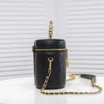 Chanel limited edition small bucket bag - black - Image 3