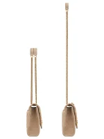 Envelope Medium Chain Bag in Mix Matelasse Corduroy in Greyish Brown - Image 5