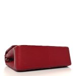 Caviar Quilted Jumbo Double Flap Red - Image 4