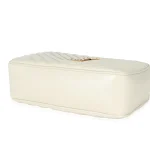 Saint Laurent Crema Soft Chevron Quilted Leather Lou Camera Bag - Image 6