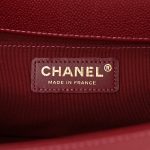 Caviar Quilted Medium Boy Flap Burgundy - Image 5