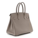 Togo BIRKIN 30 Gris Asphalte - Image 3