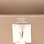 Epsom Kelly Sellier 28 Etoupe (Silver Lock) - Image 7