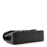 Lambskin Quilted Small Double Flap Black - Image 4