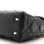 Lambskin Cannage Mini Lady  Black（6.5 x 6 x 3 in） - Image 5