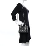 Lambskin Cannage Mini Lady  Black（6.5 x 6 x 3 in） - Image 2