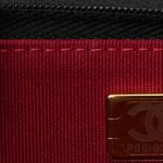 Caviar Quilted Twist Your Buttons Wallet On Chain WOC Black - Image 9