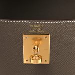 Epsom Kelly Sellier 28 Etoupe (Golden Lock) - Image 7