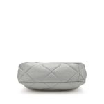Lambskin Quilted Medium Chanel 19 Flap Dark Grey - Image 5