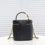 Chanel limited edition small bucket bag - black - Image 2