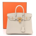 Togo Birkin 25 Beton - Image 6
