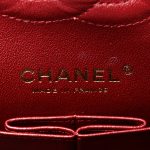 Caviar Quilted Medium Double Flap Red - Image 5