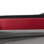 Caviar Quilted Twist Your Buttons Wallet On Chain WOC Black - Image 8