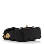 CHANEL Caviar Quilted Mini Twist Your Buttons Flap Black - Image 8
