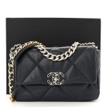 Lambskin Quilted Medium Chanel 19 Flap - Image 4